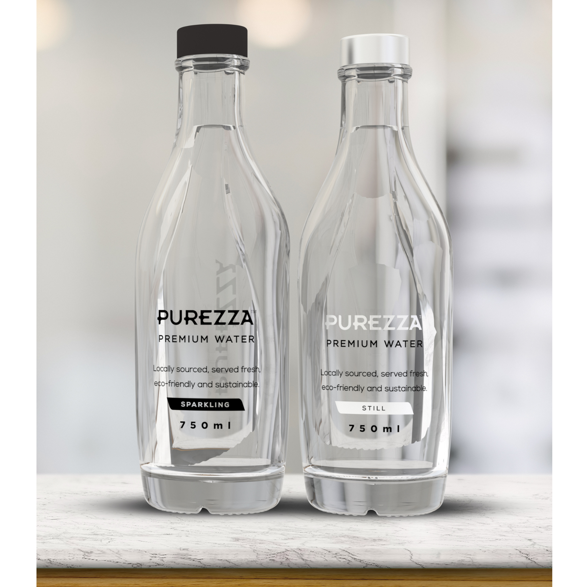 Purezza Sustainable Water - Fresh premium drinking water